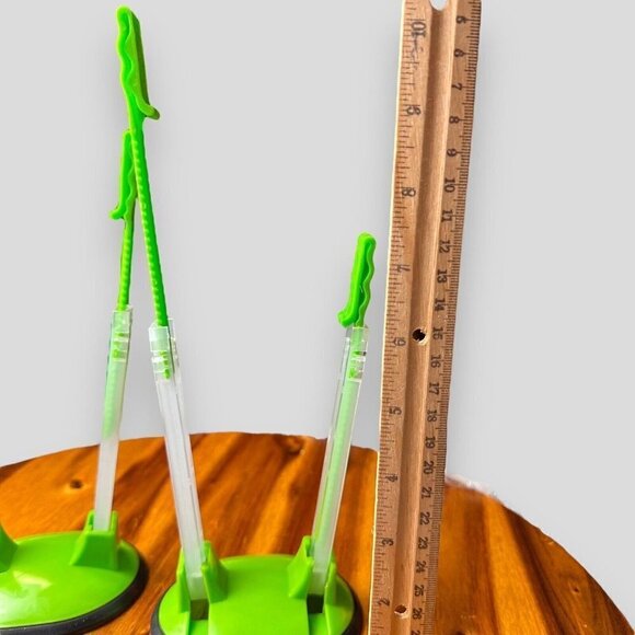 2Pck Baggy Holders Stand For Food Prep Plastic Ziplock Bags Hand Free Rack Clips - Picture 6 of 14